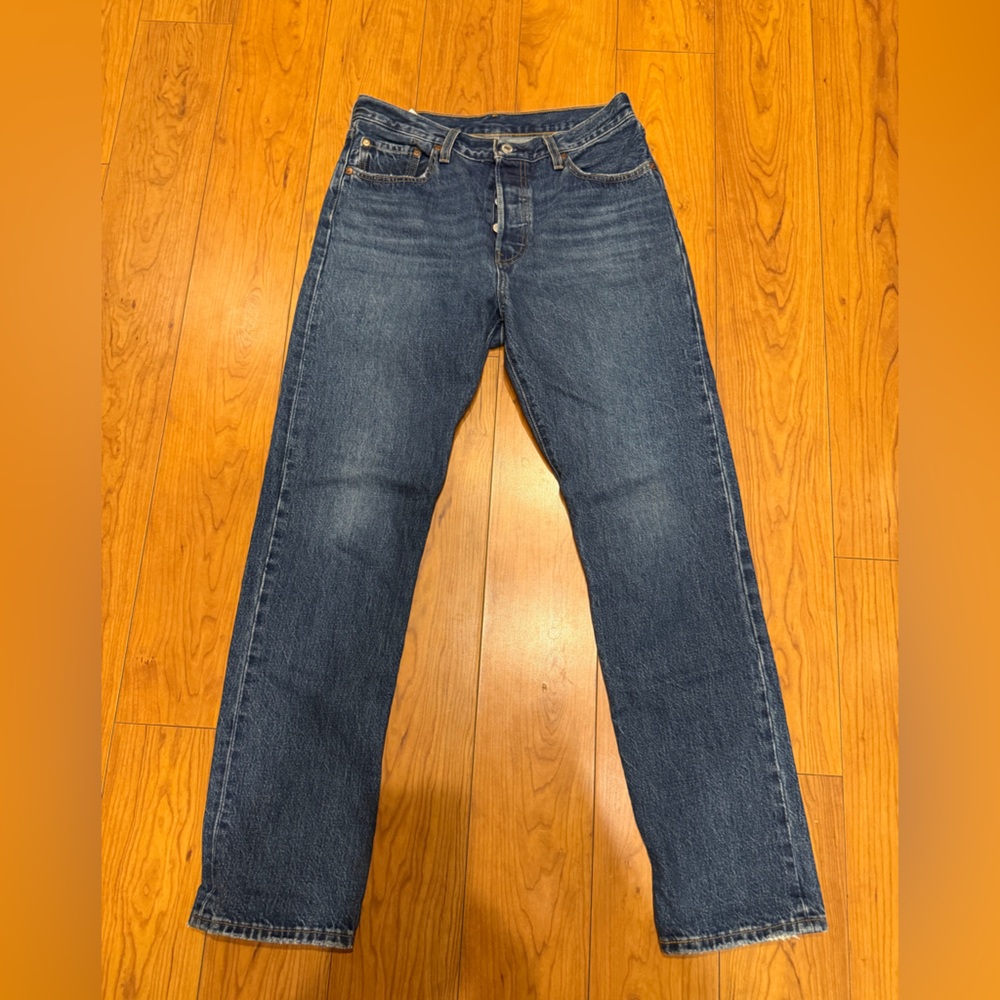 Levi's Blue Straight Leg Women's Jeans